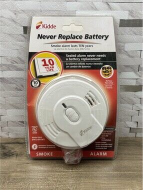 Kidde Smoke Alarm Model 0910 Ten Year Battery Never Replace Battery New Sealed